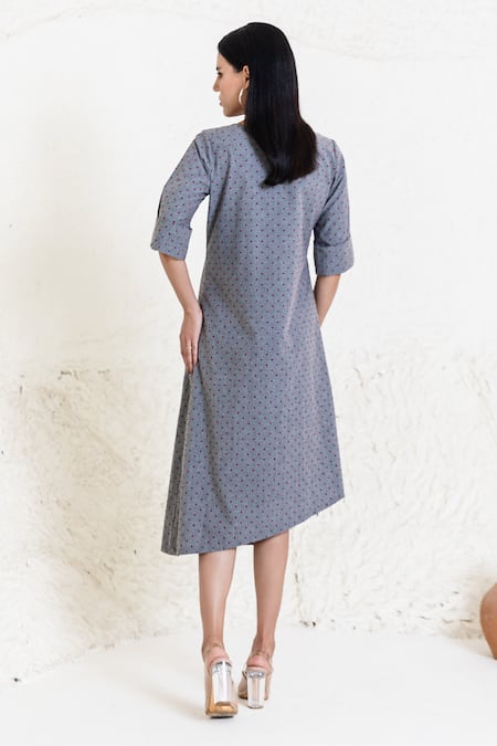 Orcr Asymmetric Cotton Dress 
