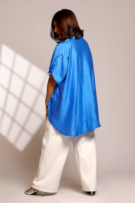 Eeda High Low Kaftan Shirt 