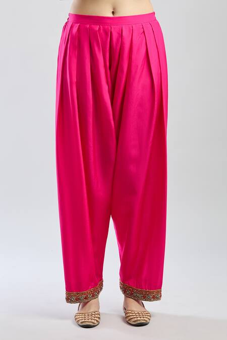 Shop Debyani + CO Green Beads, Sequins, Embroidery Split V-neck Kurta And Salwar Set Online at Aza Fashions Shop_Debyani + CO_Green Beads, Sequins, Embroidery Split V-neck Kurta And Salwar Set_Online_at_Aza_Fashions