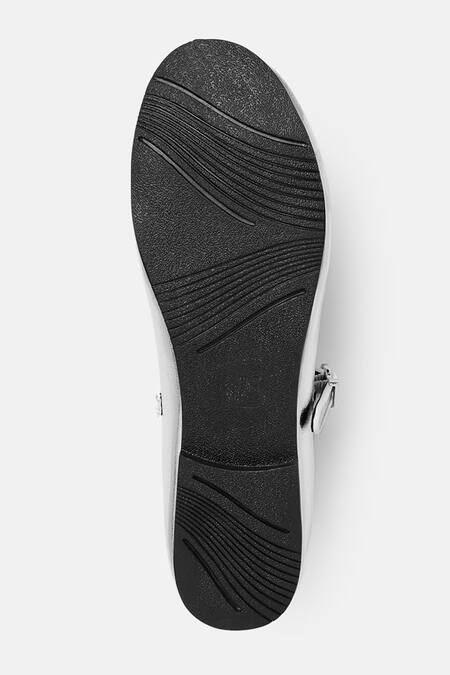 Shop_Zori World_Silver Pipe Detail Mary Jane Flats _Online_at_Aza_Fashions
