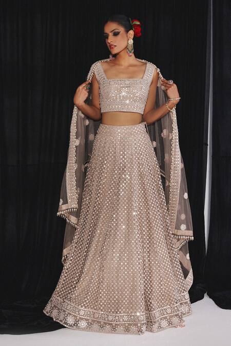 Twenty Nine Gold Bloom Buti Embroidered Cape at Aza Fashions Twenty Nine_Gold Bloom Buti Embroidered Cape _at_Aza_Fashions