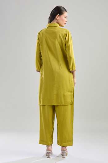 Khwaab By Sanjana Lakhani Seed Bead Embroidered Kurta Set