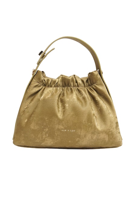 Mir Kash Textured Velvet Handbag 
