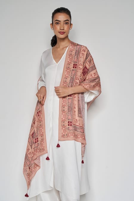 Anita Dongre Geometric Print Stole 