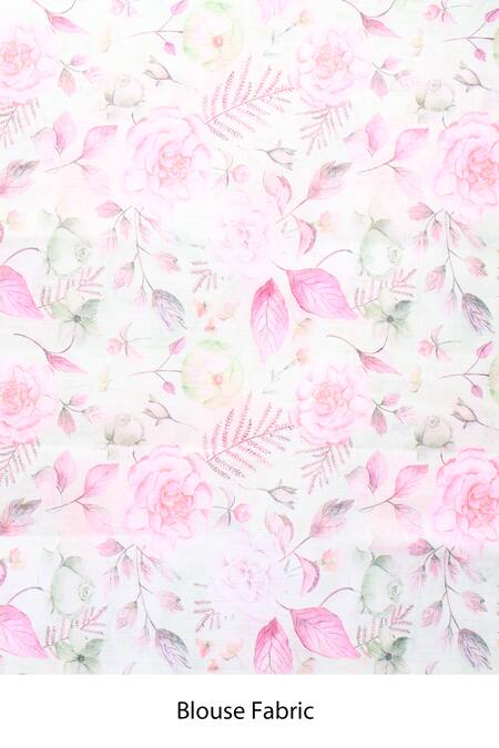 Shop Samyukta Singhania Green Chanderi Tassels Detailed Pallu Saree With Unstitched Blouse Piece Online at Aza Fashions Shop_Samyukta Singhania_Green Chanderi Tassels Detailed Pallu Saree With Unstitched Blouse Piece_Online_at_Aza_Fashions