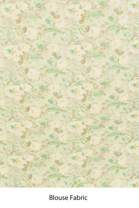 Buy Samyukta Singhania Green Chanderi Zari Striped Saree With Unstitched Blouse Piece Online at Aza Fashions Buy_Samyukta Singhania_Green Chanderi Zari Striped Saree With Unstitched Blouse Piece_Online_at_Aza_Fashions