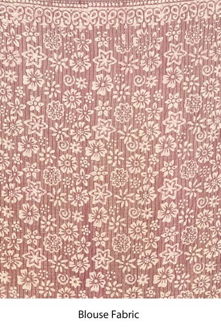 Shop Naintara Bajaj Wine Chanderi Embroidery Hand Block Print Saree With Running Blouse Online at Aza Fashions Shop_Naintara Bajaj_Wine Chanderi Embroidery Hand Block Print Saree With Running Blouse_Online_at_Aza_Fashions