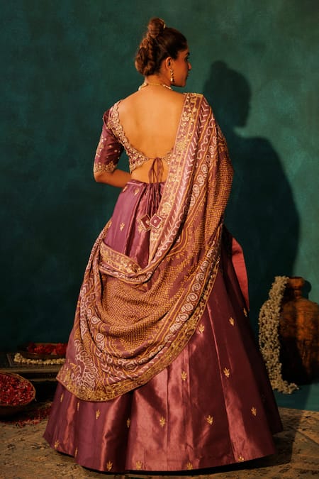 Vinita Bhansali Regal Embroidered Bhavya Lehenga Set 