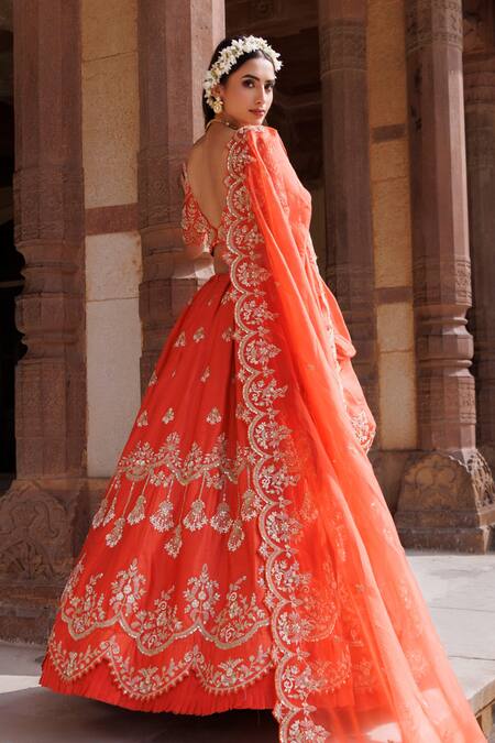 Vinita Bhansali Sunlit Symphony Lehenga Set 
