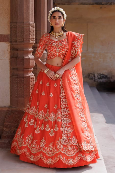 Vinita Bhansali Sunlit Symphony Lehenga Set 