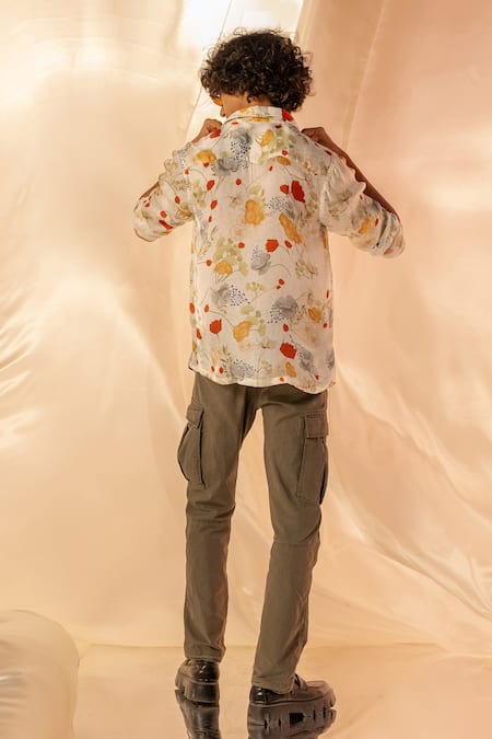 Label Shristi Chetani Floral Printed Casual Shirt 