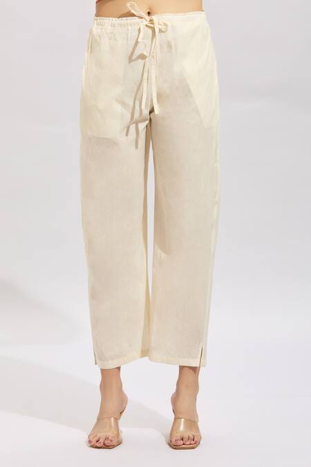 Samyukta Singhania Multi Color Cotton Embroidery Collared Kurta Set Online at Aza Fashions Samyukta Singhania_Multi Color Cotton Embroidery Collared Kurta Set_Online_at_Aza_Fashions