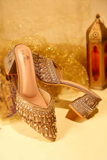 Sole Mates by Palak Designer Handcrafted Mule Heels 