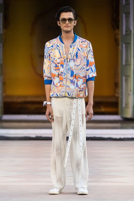 Mandira Wirk Resort Blue Ocean Designer Jacket 