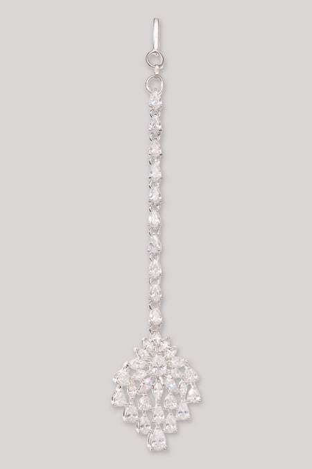 Zevar By Geeta Studded Maangtikka 