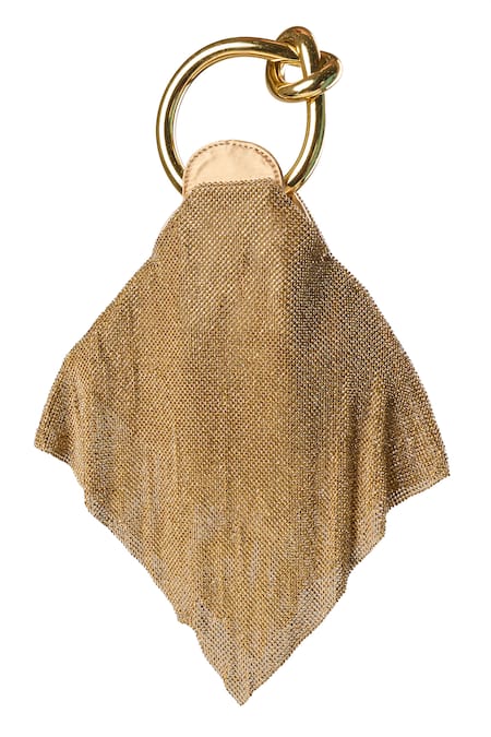 Shop Nazaakat By Samara Singh Gold Glitter Maharani Handbag at Aza Fashions Shop_Nazaakat By Samara Singh_Gold Glitter Maharani Handbag _at_Aza_Fashions