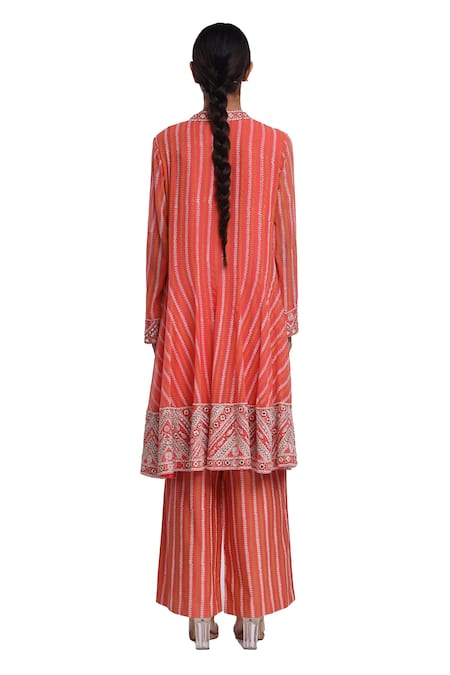 Surbhi Gupta Block Printed Kurta Set 