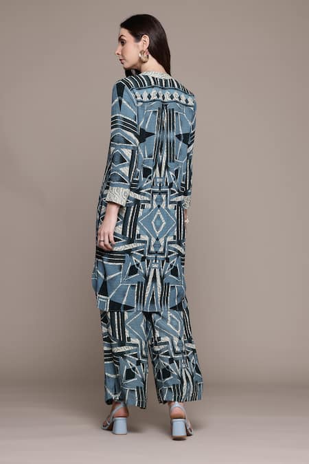 Ritu Kumar Geometric Print Kurta Set 