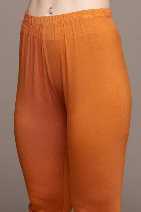 Buy Ritu Kumar Orange Cotton Embroidery Split V-neck Bauhaus Print Kurta Set Buy_Ritu Kumar_Orange Cotton Embroidery Split V-neck Bauhaus Print Kurta Set