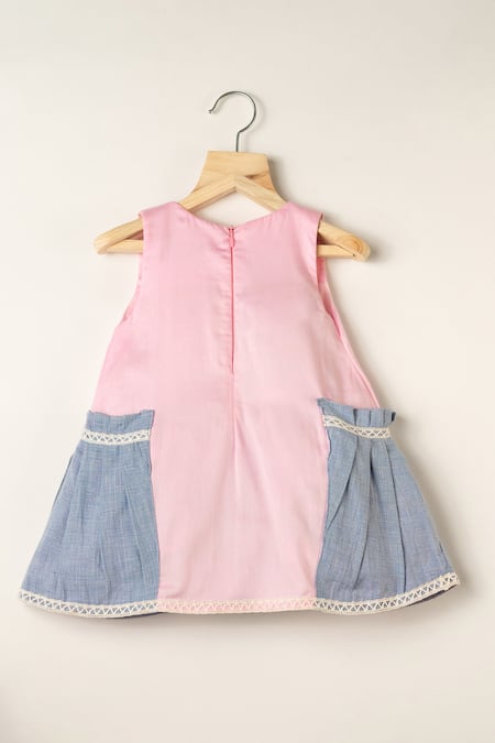 Darleen Kids Couture Designer Pocket Dress 