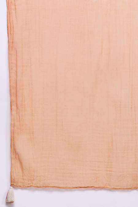 Ritu Kumar, Ri.Ritu Kumar, aarke Ritu Kumar Off White Cotton Embroidery Round Neck Ashoka Solid Kurta Set at Aza Fashions Ritu Kumar, Ri.Ritu Kumar, aarke Ritu Kumar_Off White Cotton Embroidery Round Neck Ashoka Solid Kurta Set_at_Aza_Fashions