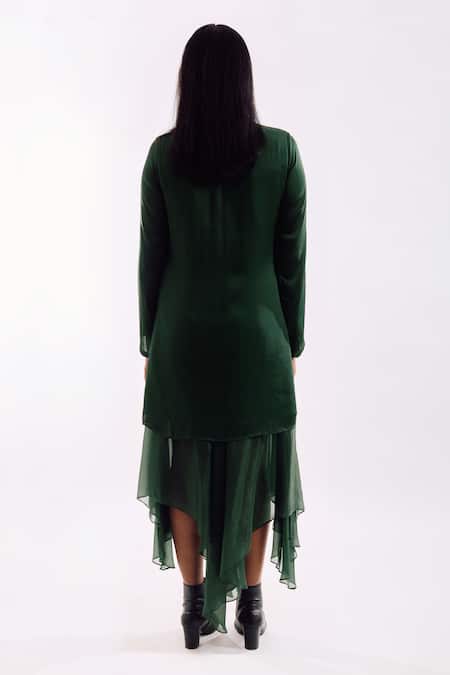 Notsosure Organza Jacket Dress 
