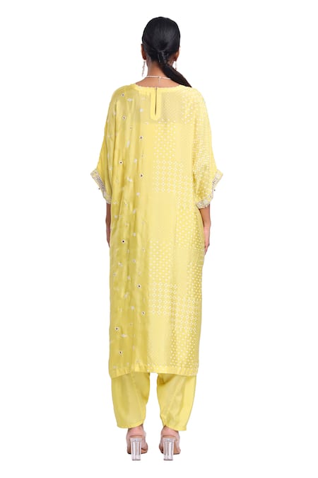 Surbhi Gupta Half Block Printed Kurta & Salwar Set 