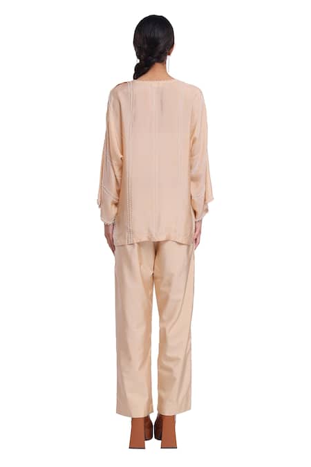 Surbhi Gupta Pearl Embroidered Co-Ord Set 