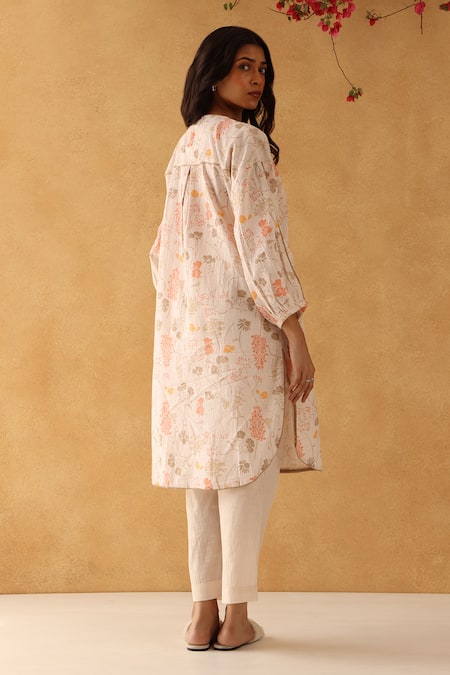 Banera Floral Printed Laurel Kurta Set 