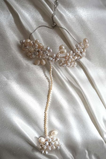 Floristaa By Mahek Ocean Mist Pearl Bracelet 