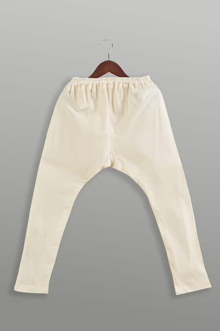 Minikin Cream Cotton Mirrors Embroidered Work Kurta Set Online at Aza Fashions Minikin_Cream Cotton Mirrors Embroidered Work Kurta Set _Online_at_Aza_Fashions