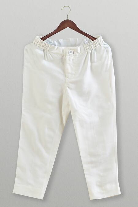 Shop Minikin Aqua Silk, Cotton Gota Patti Embroidered Kurta Set Online at Aza Fashions Shop_Minikin_Aqua Silk, Cotton Gota Patti Embroidered Kurta Set _Online_at_Aza_Fashions