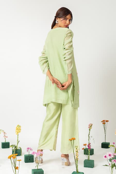 Neitri Mint Whisper Kurta Set 