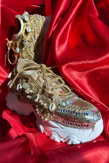 Chal Jooti Bohemian Gypsy Wedding Sneakers 