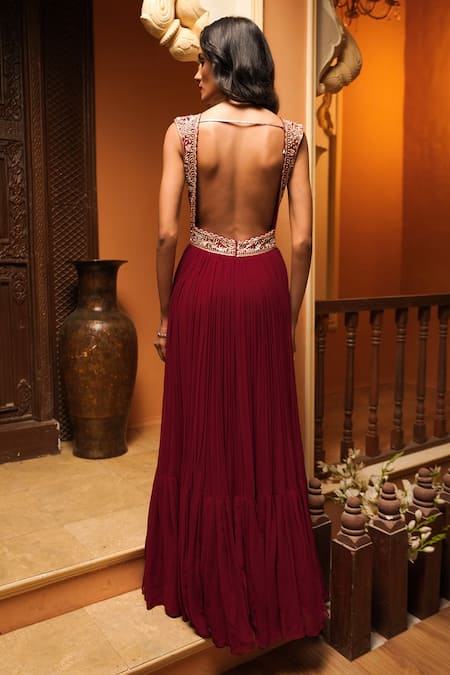Maisolos Embroidered Gown 