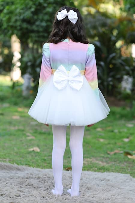 The Pony & Peony Co. Rainbow Multi Color Dress 