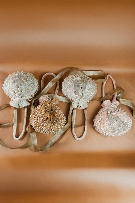 Buy Nayaab By Sonia Pink Pearls, Beads Tassel Blush Potli Bag Online at Aza Fashions Buy_Nayaab By Sonia_Pink Pearls, Beads Tassel Blush Potli Bag _Online_at_Aza_Fashions