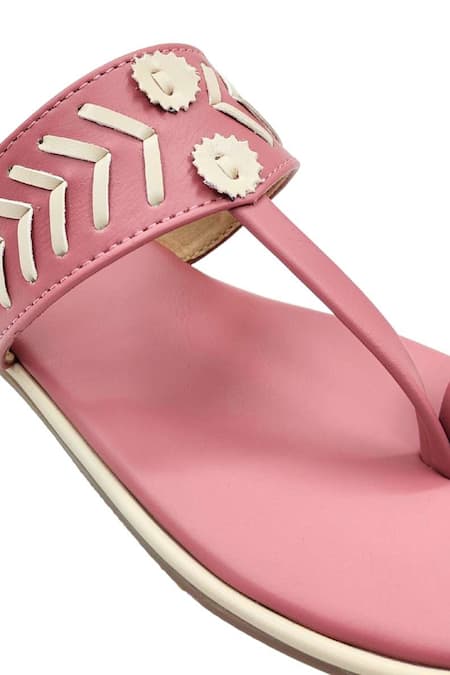 Buy_The Madras Trunk_Pink Haiku Meera Kolhapuri Flats 
