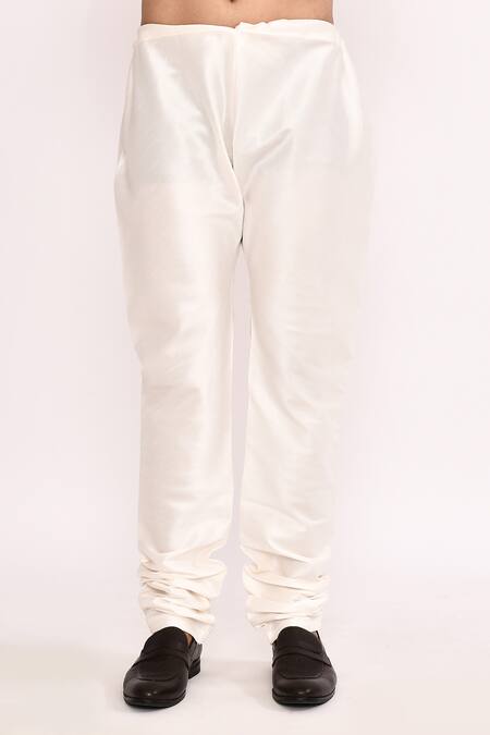 Arihant Rai Sinha_Yellow Silk Blend Nehru Jacket Set_Online_at_Aza_Fashions