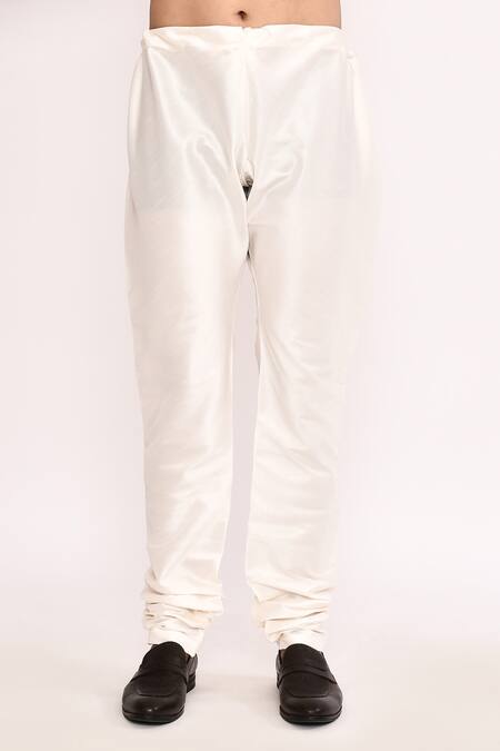 Arihant Rai Sinha_Yellow Cotton, Silk Striped Embroidered Kurta Set _Online_at_Aza_Fashions