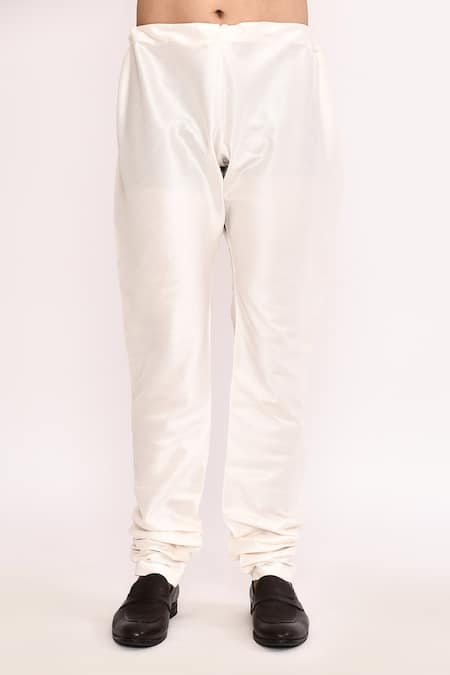 Arihant Rai Sinha_Cream Cotton, Silk Printed Kurta Set _Online_at_Aza_Fashions