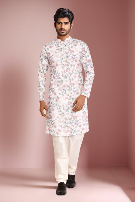 Arihant Rai Sinha Floral Printed Kurta Set 