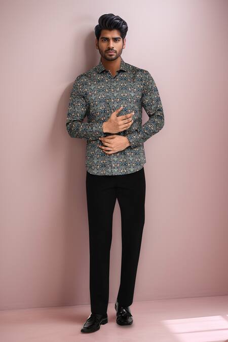 Arihant Rai Sinha Multi Printed Casual Shirt 