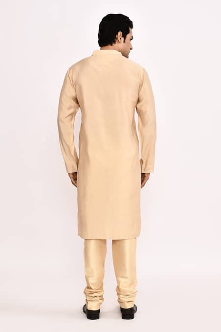Arihant Rai Sinha Beige Classic Long Kurta 