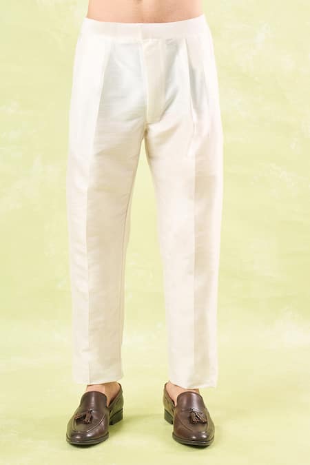 Buy_Rng Safawala_Pink Satin, Silk, Sequins, Embroidery Mauve Kurta And Jacket Set _Online_at_Aza_Fashions