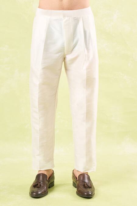 Shop_Rng Safawala_Maroon Crepe Embroidery Running Stitch Kurta-bundi Set _Online_at_Aza_Fashions