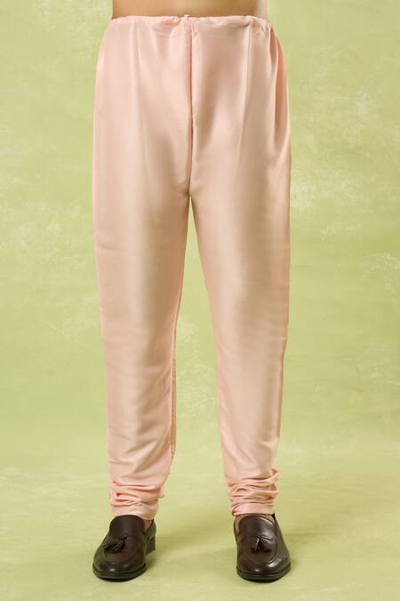 Arihant Rai Sinha_Pink Viscose Sequins, Mirrors, Embroidery Bundi Kurta Set_at_Aza_Fashions