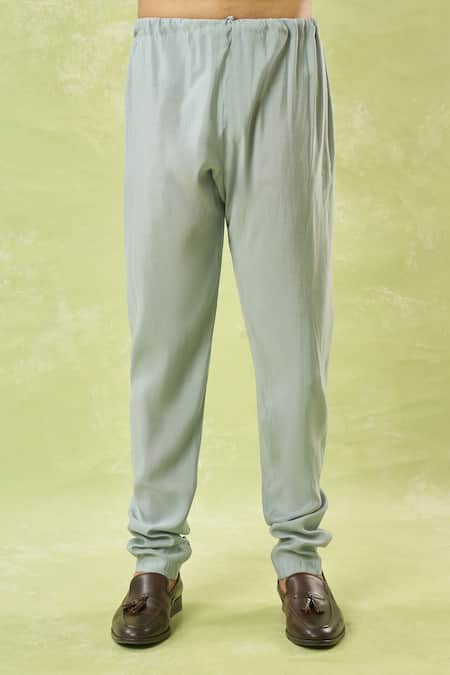 Buy_Arihant Rai Sinha_Gray Viscose Sequins, Mirrors, Embroidery Bundi Kurta Set 