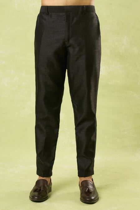 Buy_Arihant Rai Sinha_Black Embroidery, Sequins Jaal Sherwani Set