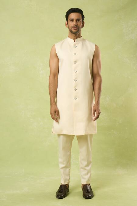 Buy Arihant Rai Sinha Peach Sequins, Embroidery Sherwani Set Online at Aza Fashions Buy_Arihant Rai Sinha_Peach Sequins, Embroidery Sherwani Set_Online_at_Aza_Fashions